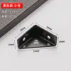 Soporte de esquina triangular de ángulo recto, soporte fijo engrosado de 90 grados, soporte colgante para gabinete de ángulo de hierro, herramienta de refuerzo para estantería, soporte para estantería