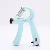 Dispositivo de Agarre de Fuerza de Conteo Ajustable para Hombres, Dispositivo Profesional de Fuerza de Muñeca Recubierto de Goma, Entrenador de Fuerza de Mano para Entrenamiento Físico, Músculo del Brazo