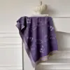 Outono e Inverno Coreano Nova Moda Gato Cachecol de Imitação de Caxemira Estilo Coreano Feminino Estampado Elegante Cachecol Quente Xale para Ar Condicionado