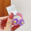 Anillo de Toalla Elástico Alto Lindo de Dibujos Animados Anillos para el Cabello Niñas Niños Correa para el Cabello Accesorios para el Cabello Sombrerería Niñita Bebé