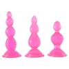 Tapón anal de cristal transparente para noche larga, dilatador anal gay, Amazon nuevo trasero grueso, cuentas de tracción, tapón anal rosa grande