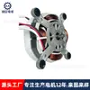 Motor Personalizado para Trituradora de Hielo, Serie-Paralelo de Alta Potencia Comercial de 4 Polos Motor Eléctrico, Micro Motor Hecho a Medida