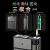 Novo Estojo de Cigarros Integrado com Fogos de Artifício Lado Flip Deslizante Bolsa Macia e Dura para Cigarros Isqueiro Descartável Universal para Cigarros
