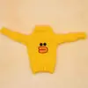 6 pontos soldier babi 11,5 polegadas brinquedo de suéter para homens e mulheres vestível boneca super modelo roupas de vestir malha