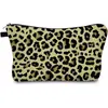 Venta Caliente Transfronteriza Amazon Lona Impermeable Impresa Bolsa de Cosméticos para Mujer Bolsa de Artículos de Tocador de Viaje Accesorios Almacenamiento