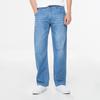 Jeans delgados versátiles simples de primavera y verano para hombre, nuevos jeans rectos holgados de algodón puro para hombre, pantalones de talla grande de comercio exterior