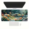 Mouse Pad Exclusivo Transfronteiriço para a Floresta Periférica, Grande, de Alta Qualidade, Espessado e Resistente a Manchas com Bordas Densas