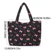 Bolso de Moda Transfronterizo de Gran Capacidad para Mujer 2025 Nuevo Estilo Bolso de Axila Forrado de Felpa Bolso Tote Cruzado Portátil Simple para Hombro