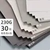 Cartulina Gris A4, Papel de Fondo de Color Grueso para Manualidades, Papel de Color A3 para Dibujar con Lápices de Colores, y Cartulina de Colores para Carteles Dibujados a Mano
