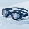 Gafas de natación HD antivaho impermeables de marco medio protección ocular profesional para mujer gafas de natación equipo profesional para natación de adultos para hombre