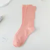 Meias brancas 100% algodão puro, meias finas femininas de verão até a panturrilha, resistentes a odores, meias invisíveis, meias pós-parto, meias longas, adequadas para o outono