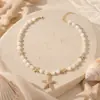 Conjunto de Joias que Mudam de Cor com Luz Solar UV para Mulheres, Design Estilo Ins, Efeito Olho de Gato Iridescente, Colar com Contas, Pulseira, Brincos, Moderno
