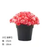 Amazon Explosões Simulação Planta em Vaso Combinação Decoração de Mesa para Casa Planta Verde Mini Planta de Simulação Bonsai Flor de Simulação