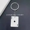 Chaveiro Acrílico Transfronteiriço Pingente de Carta de Baralho Decorativo Personalizado Porta-Chaves de Bolsa Ornamento Pendurado Personalizável