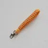 Llavero de correa de muñeca de cuerda de algodón tejida a mano transfronteriza Llavero vintage bohemio Colgante de bolsa estilo bosque europeo y americano