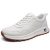 Zapatos de Hombre 2026 Primavera y Verano Nuevos Zapatos Casuales de Alta Gama Versátiles de Suela Gruesa de Moda Blancos Zapatos Deportivos para Exteriores para Hombre