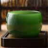 Taza de Té para Ceremonia de Té Kung Fu Chino Estilo Pastoral, Taza de Agua de Porcelana de Jade Esmaltada de Ágata Roja Imitación, Taza de Maestro, Taza Zen
