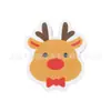 Esponja de Navidad nueva para lavar platos, producto popular transfronterizo, estropajo grueso de tres capas, esponja para lavar platos