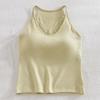 Ropa Interior Térmica Gruesa Cepillada Nueva de Otoño para Mujer Camisola de Sujetador con Almohadilla en el Pecho Ropa Exterior Estilo Halter de Encaje