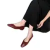 Sapatos Casuais de Bico Raso Estilo Francês para Mulheres, Novos Sapatos Mary Jane Slip-On de Outono 2026, Sapatos de Festa, Sapatos Pequenos de Couro