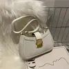 Bolso Pequeño Vintage Primavera/Verano 2026 Nuevo Bolso Simple para Mujer Bolso Cruzado Casual Elegante con Textura para Hombro/Axila