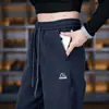 Pantalones Casuales de Punto de Alta Gama para Hombre, Estilo Popular, Resistentes a los Arañazos y al Desgaste, Joggers con Caída, Pantalones de Moda para Primavera y Otoño