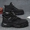 Botas Martin Zapatos de Hombre 2024 Nuevo Otoño Antideslizantes Impermeables Resistentes al Desgaste Botas de Trabajo Deportivas de Caña Alta para Hombre para Exteriores
