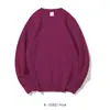 Sudadera de cuello redondo de tela saludable de doble cara, mercancía IP, hecha a medida para grupos culturales y creativos, con bordado e impresión directa de logotipos disponibles bajo pedido.