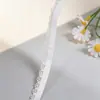 Fabricante de renda elástica em formato de meia-lua, renda ondulada para bainhas de saias, punhos, lingerie e acessórios de vestuário, pode ser tingida