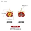 Cuentas de arena dorada antiguas esmalte étnico azul quemado cuentas con cuentas pulsera DIY pulsera con cuentas accesorios accesorios