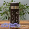 Venta al por mayor de fábrica de regalos taza de té de piedra de pescado de madera natural línea de elevación piedra de pescado de madera taza de agua taza de jade caja de regalo