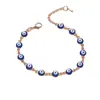 Retención de Color Galvanizado Ojo de Diablo Trébol de Cuatro Hojas Ojo de Diamante Pulsera Moda Femenina Simple Comercio Electrónico Transfronterizo Joyería Comercio Exterior