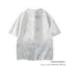 Nueva Camiseta de Manga Corta para Hombre 2026, Camiseta Holgada de Moda, Camiseta de Estilo Sencillo de Peso Pesado, Estilo Americano de Verano para Hombre