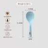 Modelo Nuevo 2025 Cuchara de Arroz de Acero Inoxidable con Mango de Silicona para Servir Arroz Sin Pegarse a la Arrocera Cuchara de Arroz para el Hogar
