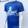 Camiseta Electoral Grande de Filipinas Cuello Redondo Versión Completa Sublimación Verano Delgada Camiseta de Campaña Poliéster de Seda Plano Doble Cara