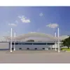 Toldo para Quadra de Basquete Estrutura de Membrana Toldo Esportivo Externo Teto de Estádio de Futebol Tênis Toldo de Membrana Têxtil Estrutura de Aço