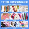 En Stock Cinta de Poliéster de 1.2 cm para Envolver Regalos, Cinta Tejida a Mano, Cinta de Cumpleaños, Cinta Decorativa, Accesorios de Manualidades al por Mayor