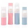 Novo Silicone Poroso para Engarrafamento Shampoo Sabonete Líquido Loção Pequeno Frasco Portátil Kit de Viagem Frasco X20