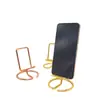 Soporte Metálico Simple para Teléfono al por Mayor de Fábrica, Soporte de Hierro para Escritorio de Teléfono y Tableta, Soporte para Teléfono Gadget para Maratones