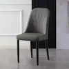 Cadeira de Jantar Nórdica de Luxo Leve para Uso Doméstico, Cadeira de Jantar Simples Moderna com Encosto, Banqueta de Maquiagem, Mesa e Cadeira de Lazer, Cadeira de Reunião de Hotel