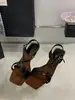 Sandálias Retrô de Nicho com Biqueira Quadrada Aberta para Mulheres, Novos Sapatos de Verão 2025 Estilo Romano, Sapatos Versáteis da Moda Francesa