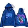 Sudadera con Capucha Estampado Anime Arcane Jinx Lindo Harajuku Kawaii
