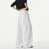 Calças casuais, calças fluidas, tamanho longo, plus size, peso pesado, design de perna curva, corte solto, marca da moda, oversized, calças de moletom de outono, masculinas, patchwork estilo americano