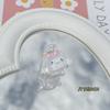 Clip de tiburón de dibujos animados transparente Sanrio Clip grande de verano Kurome Pasador Accesorios para el cabello de la parte posterior de la cabeza Diadema Pasador