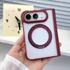 Adecuado para carcasa de teléfono con soporte giratorio iPhone Duo, acabado mate, adsorción magnética, diseño de eje central, Apple 18U plegable, carcasa protectora con tacto de piel