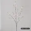 Flores de Pera Blancas Artificiales, Flores Falsas, Plantas Verdes, Decoración Simple para el Hogar Estilo Ins, Arreglos de Boda, Venta al por Mayor de Comercio Exterior Transfronterizo