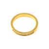 Anel de aço de titânio de diamante simples de oito peças Anel feminino de estilo japonês e coreano Ins Niche High-end Temperamento All-match Dedo indicador Anel de casal