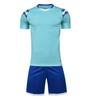 Venta al por mayor, camiseta de verano para adultos y niños, uniforme de equipo de competición de entrenamiento de tablero ligero, nuevo uniforme de fútbol, traje de manga corta para hombres y mujeres