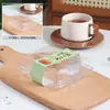 Caixa de embalagem para donut de celebridade da internet tampa de cozimento transparente blister sobremesa fio de carne seca concha pequena caixa de embalagem descartável