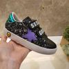 2223 Zapatos de Estrella para Niñas Zapatos Infantiles Estilo Coreano Perla Zapatos para Niños Zapatos Infantiles de Suela Suave Zapatos Blancos